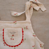 Isola Romper in Cherry