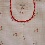 Isola Romper in Cherry