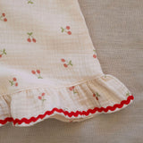 Isola Romper in Cherry